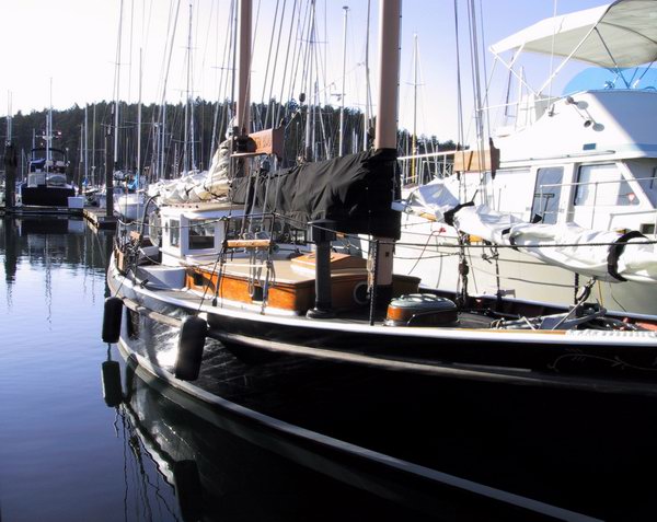 Boat in harbour